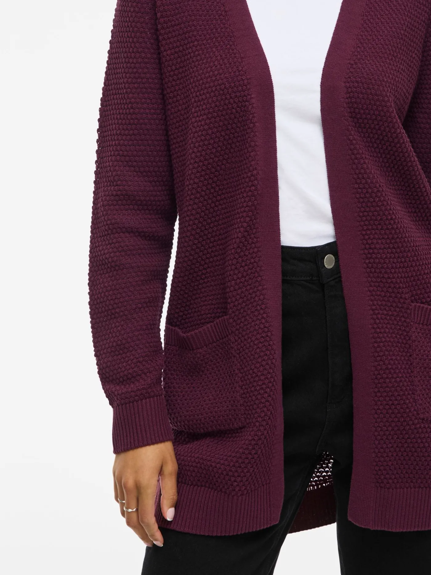 VIDALO L/S KNIT CARDIGAN- NOOS