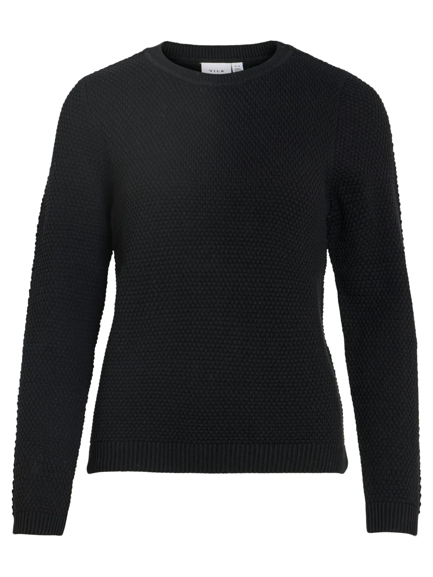 VIDALO O-NECK L/S KNIT TOP- NOOS