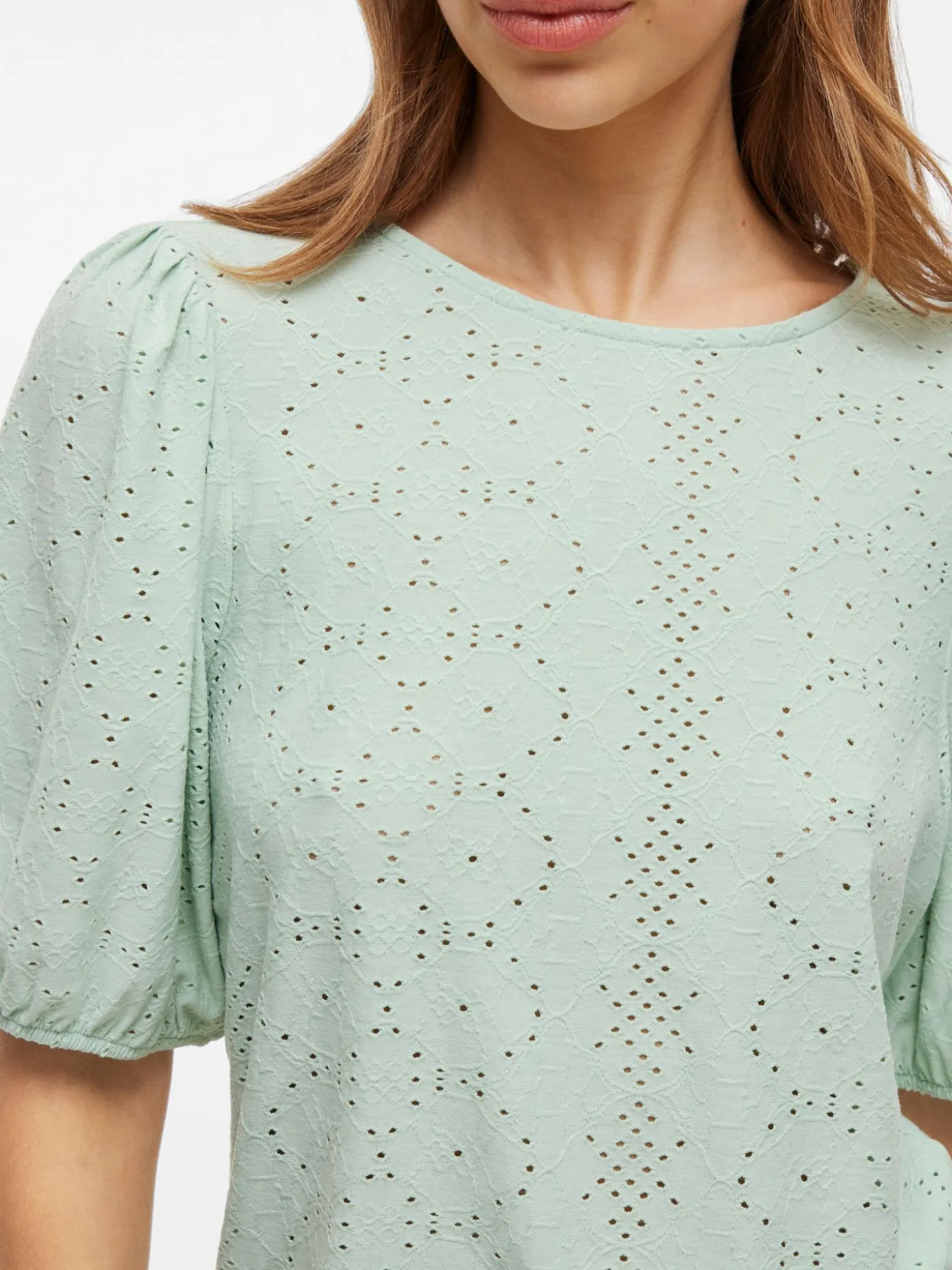 VIKALLY O-NECK 2/4 TOP - NOOS