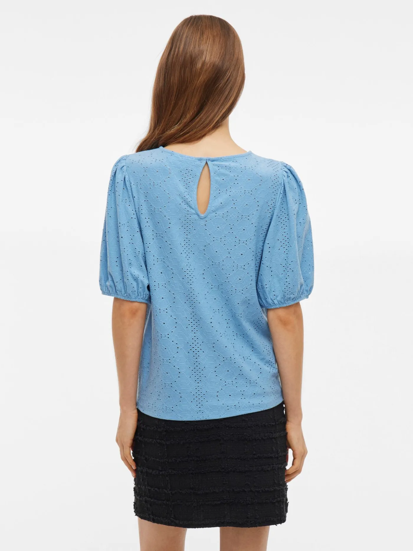 VIKALLY O-NECK 2/4 TOP - NOOS