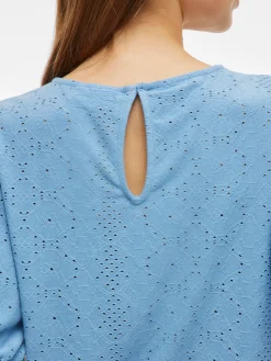 VIKALLY O-NECK 2/4 TOP - NOOS