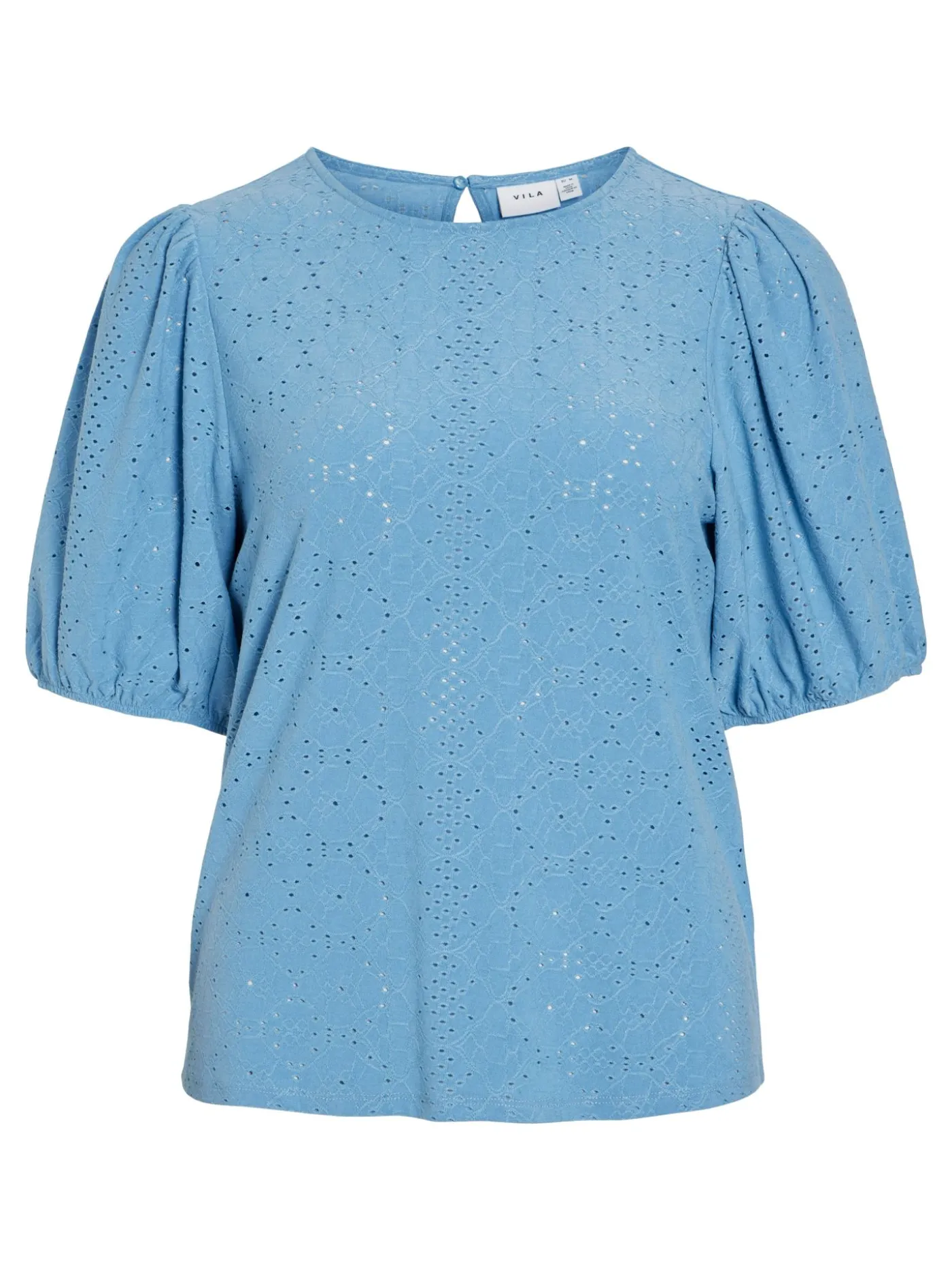 VIKALLY O-NECK 2/4 TOP - NOOS