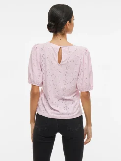 VIKALLY O-NECK 2/4 TOP - NOOS