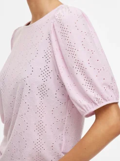 VIKALLY O-NECK 2/4 TOP - NOOS