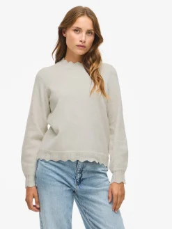 VINIKOLINA O-NECK L/S KNIT TOP - NO