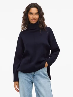 VIOSTRIA ROLLNECK L/S KNIT TOP-NOOS