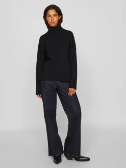 VIOSTRIA ROLLNECK L/S KNIT TOP-NOOS