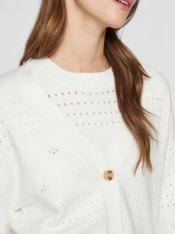 VIRIL V-NECK L/S KNIT CARDIGAN - NO