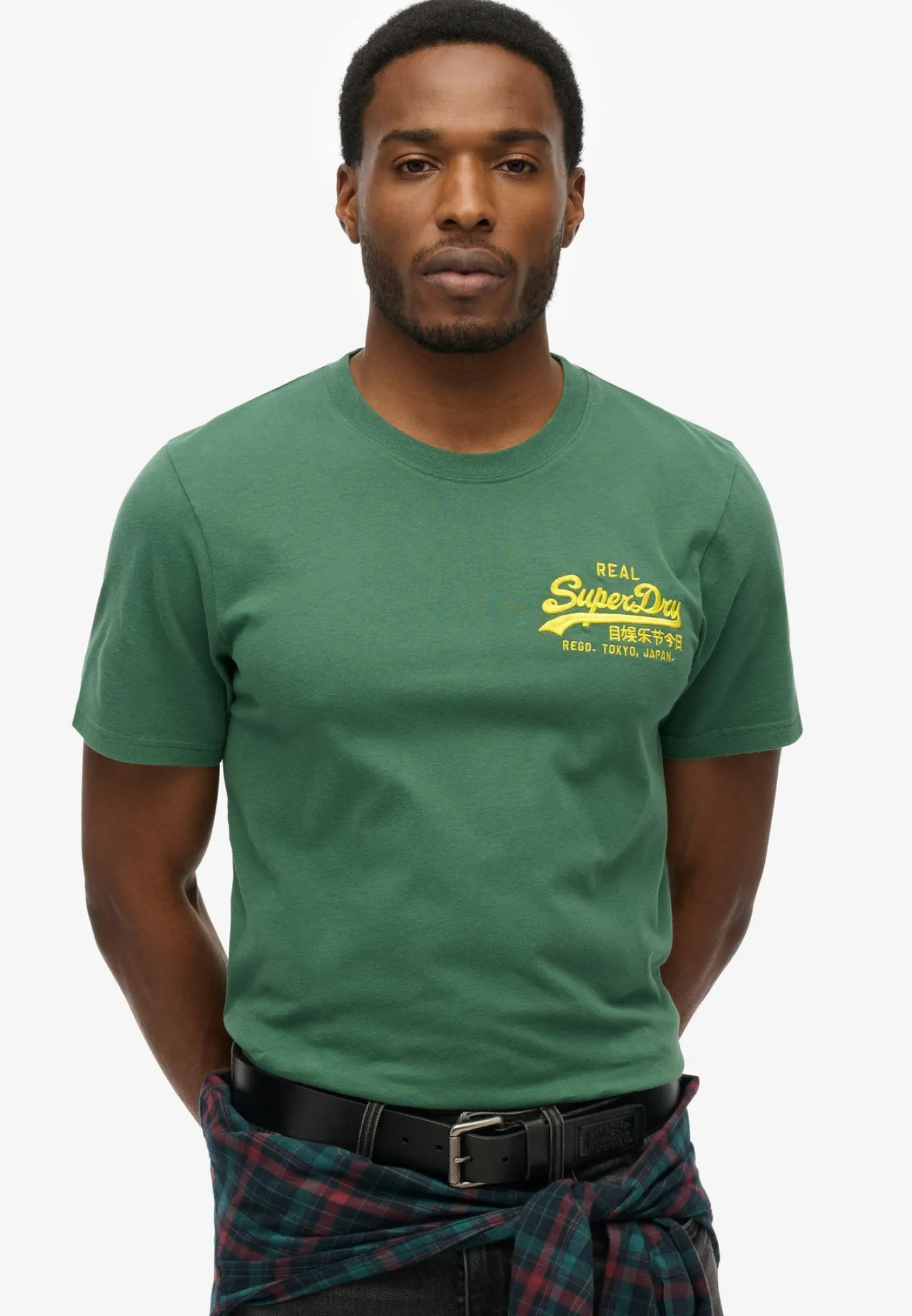 Vl embroidered relaxed tee