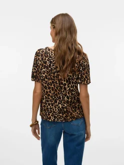 VMALBA SS V-NECK SHIRT WVN GA