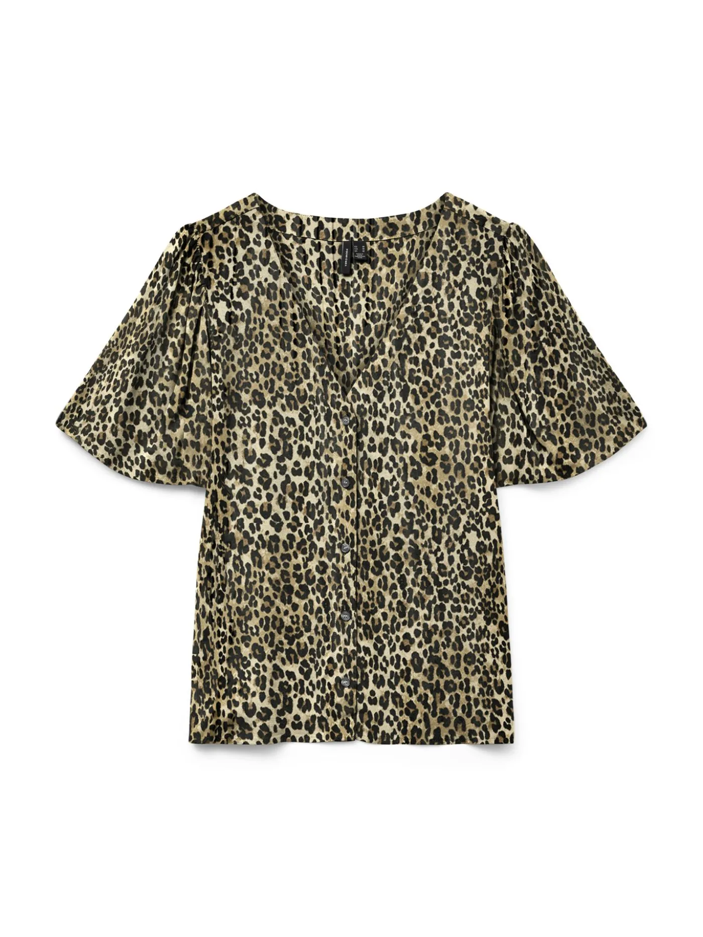 VMALBA SS V-NECK SHIRT WVN GA