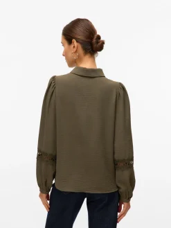 VMALVA LACE LS SHIRT WVN GA BOO