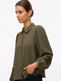 VMALVA LACE LS SHIRT WVN GA BOO