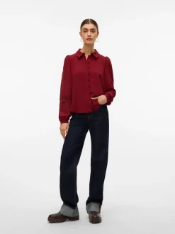 VMALVA LACE LS SHIRT WVN GA BOO