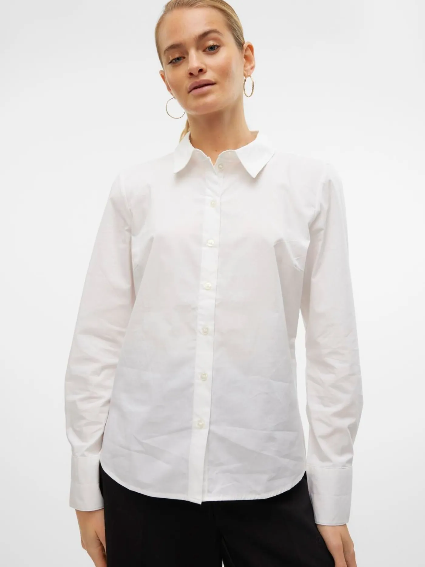 VMANNA LS FITTED SHIRT WVN GA NOOS