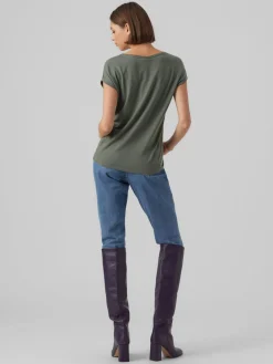 VMAVA PLAIN SS TOP GAJRS NOOS