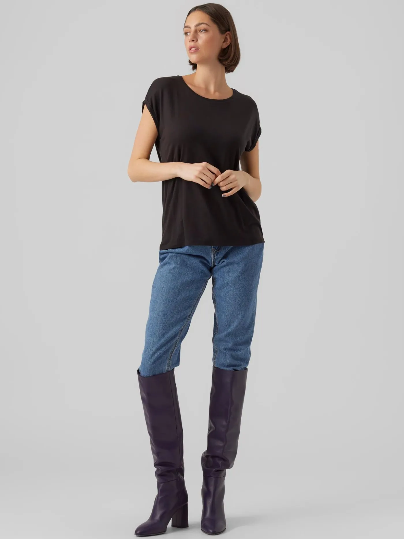 VMAVA PLAIN SS TOP GAJRS NOOS