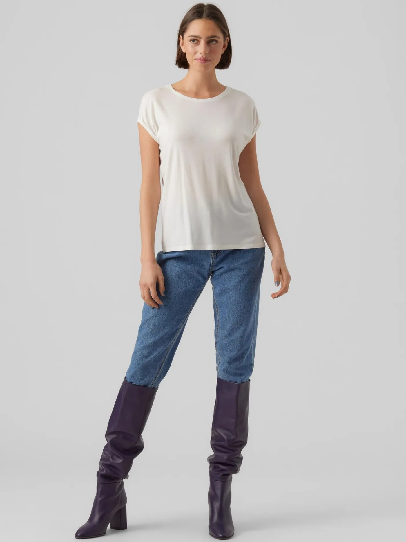 VMAVA PLAIN SS TOP GAJRS NOOS