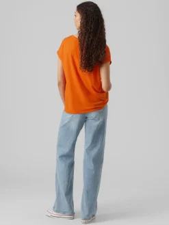 VMAVA PLAIN SS TOP GAJRS NOOS