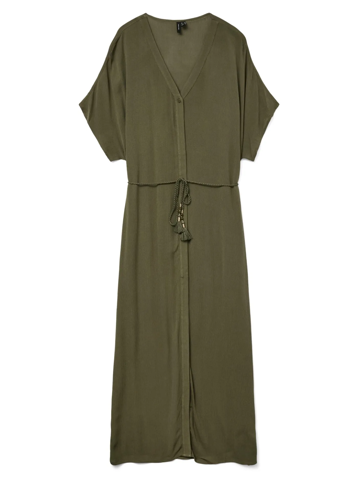 VMBENTE SS WIDE 7/8 SHIRT DRESS WVN