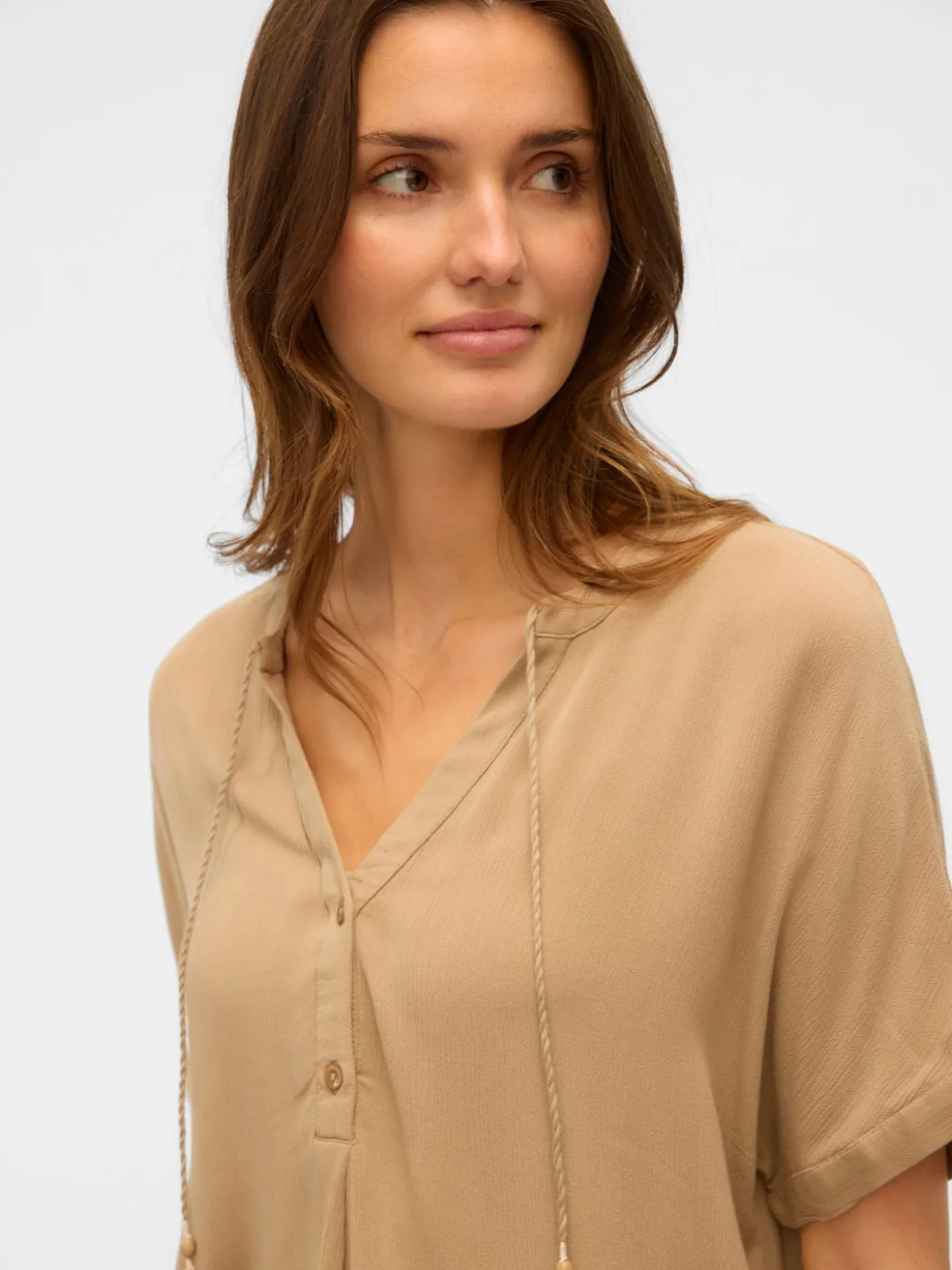 VMBENTE SS WIDE TOP WVN GA