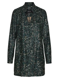 VMBRUSHEDKATRINELEO AW22 3/4 JKT GA - Sea Moss/LEO