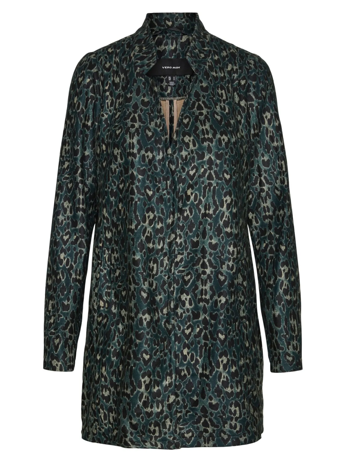 VMBRUSHEDKATRINELEO AW22 3/4 JKT GA - Sea Moss/LEO