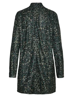 VMBRUSHEDKATRINELEO AW22 3/4 JKT GA - Sea Moss/LEO