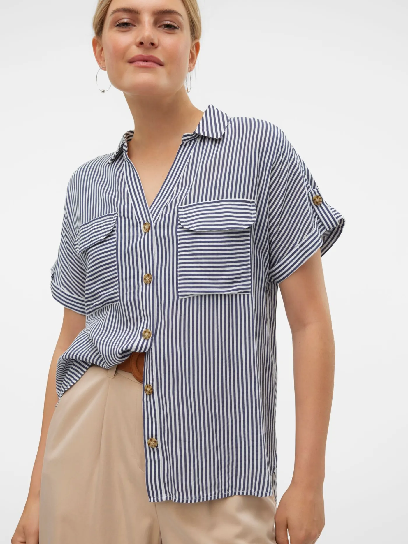 VMBUMPY S/S SHIRT WVN GA NOOS