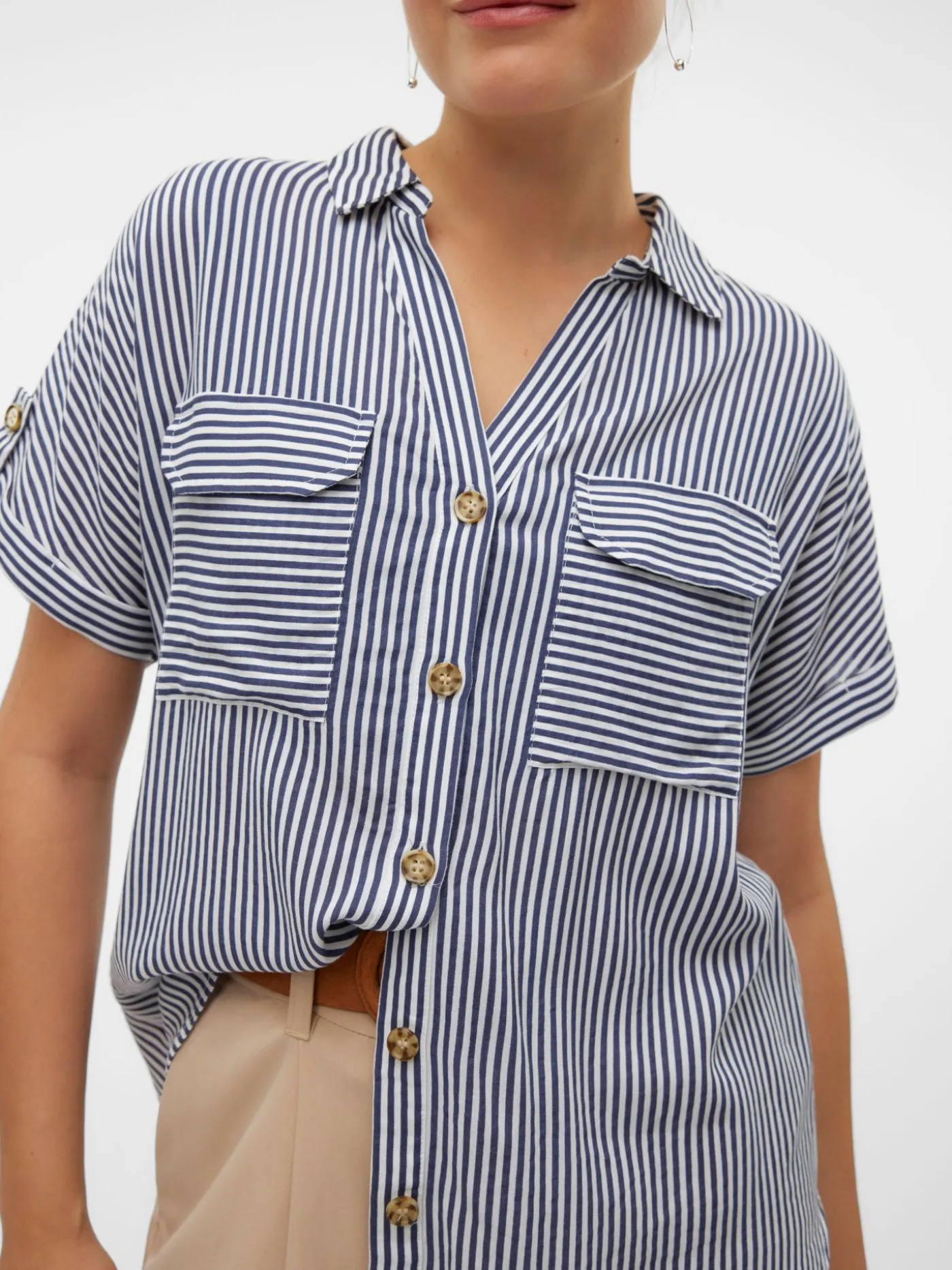 VMBUMPY S/S SHIRT WVN GA NOOS