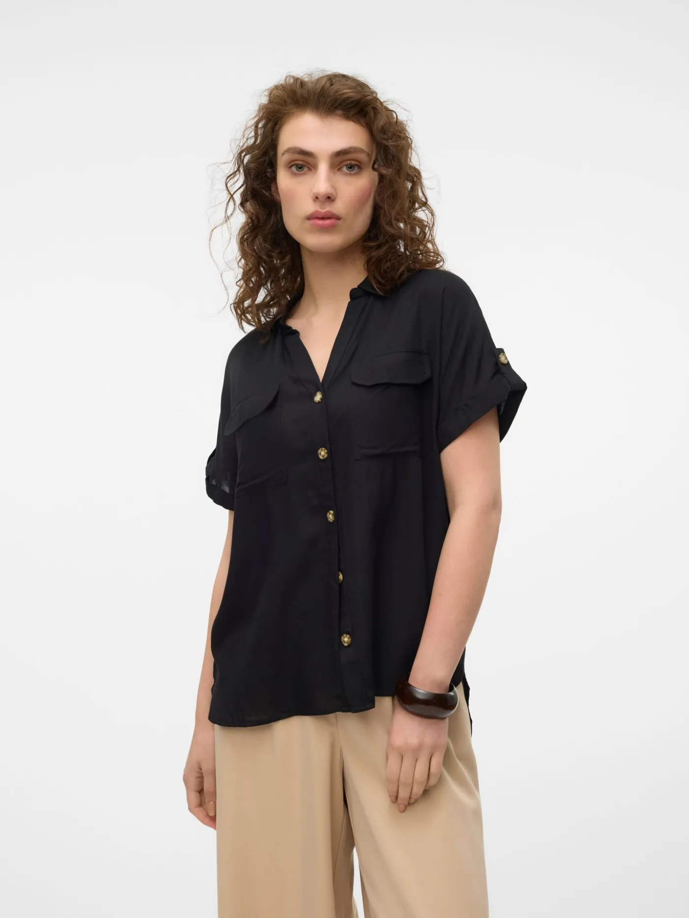 VMBUMPY S/S SHIRT WVN GA NOOS