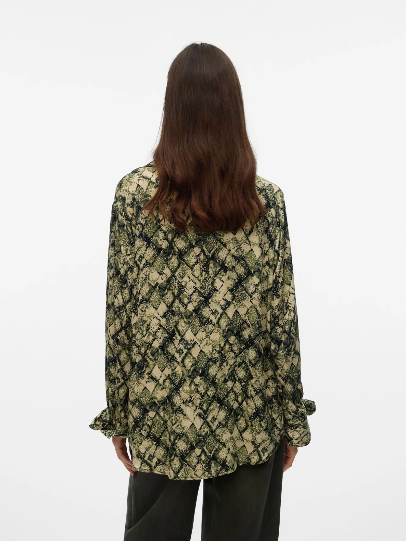 VMCINDY JEAN LS SHIRT WVN GA