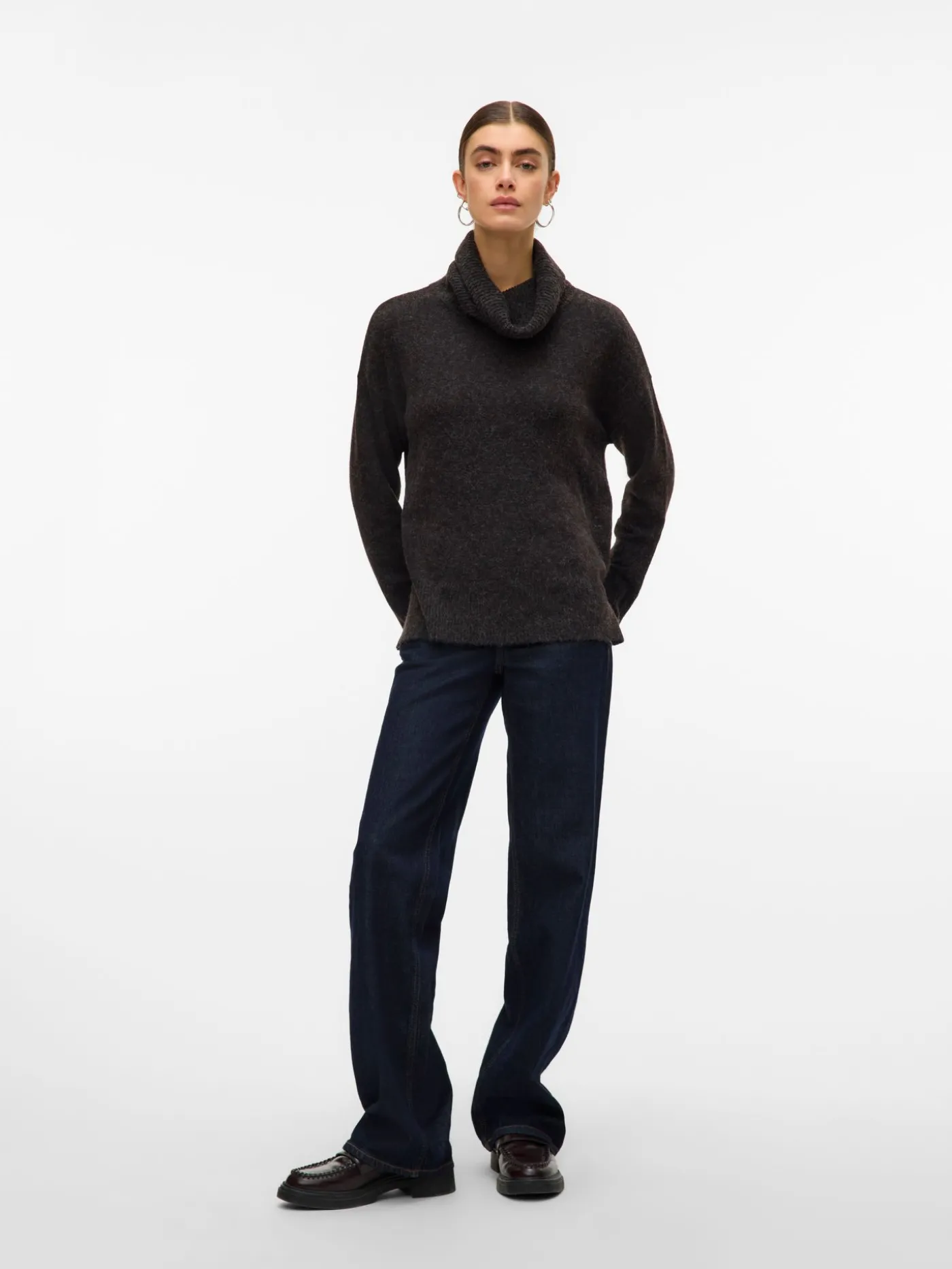 VMDOFFY LS COWLNECK BLOUSE GA NOOS