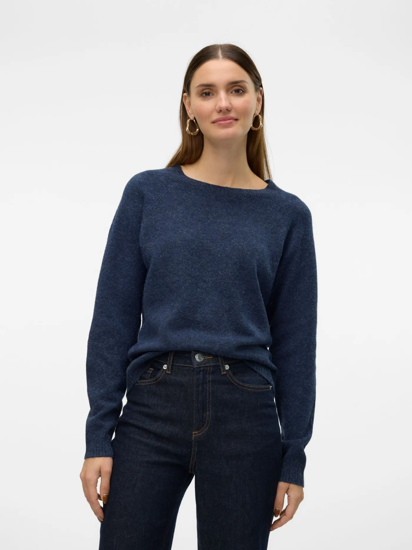 VMDOFFY LS O-NECK BLOUSE GA NOOS