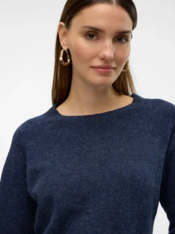 VMDOFFY LS O-NECK BLOUSE GA NOOS