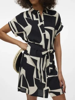 VMEASY JOY S/S SHIRT DRESS WVN GA