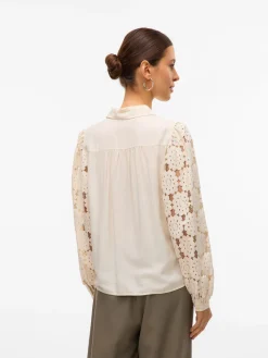 VMFABENA L/S SHIRT WVN BTQ GA