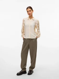 VMFABENA L/S SHIRT WVN BTQ GA