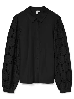 VMFABENA L/S SHIRT WVN BTQ GA