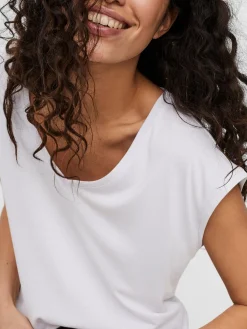 VMFILLI SS V-NECK TEE GA NOOS