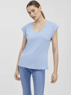 VMFILLI SS V-NECK TEE GA NOOS