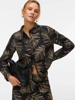 VMGERTRUDE L/S SHIRT WVN BTQ GA