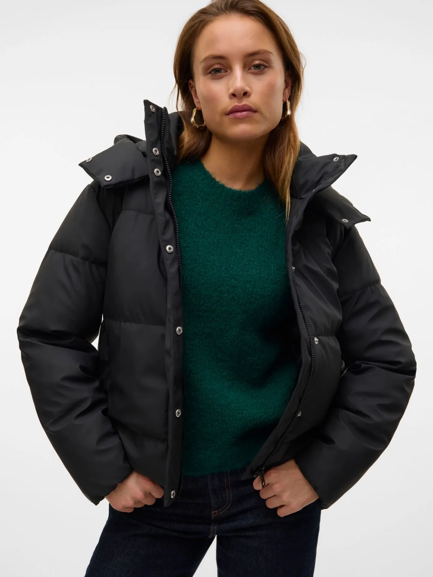 VMGRETAKYLIE SHORT COATED JACKET NO