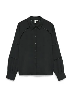 VMGUSLA L/S SHIRT WVN BTQ GA