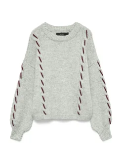 VMILINA LS O-NECK HANDSTITCH PULLOV