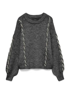 VMILINA LS O-NECK HANDSTITCH PULLOV