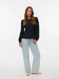 VMJASMIN LS O-NECK TOP JRS GA