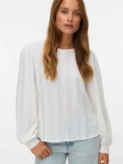 VMJASMIN LS O-NECK TOP JRS GA