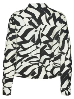 VMJOSS ARIA KNOT LS SHIRT WVN GA