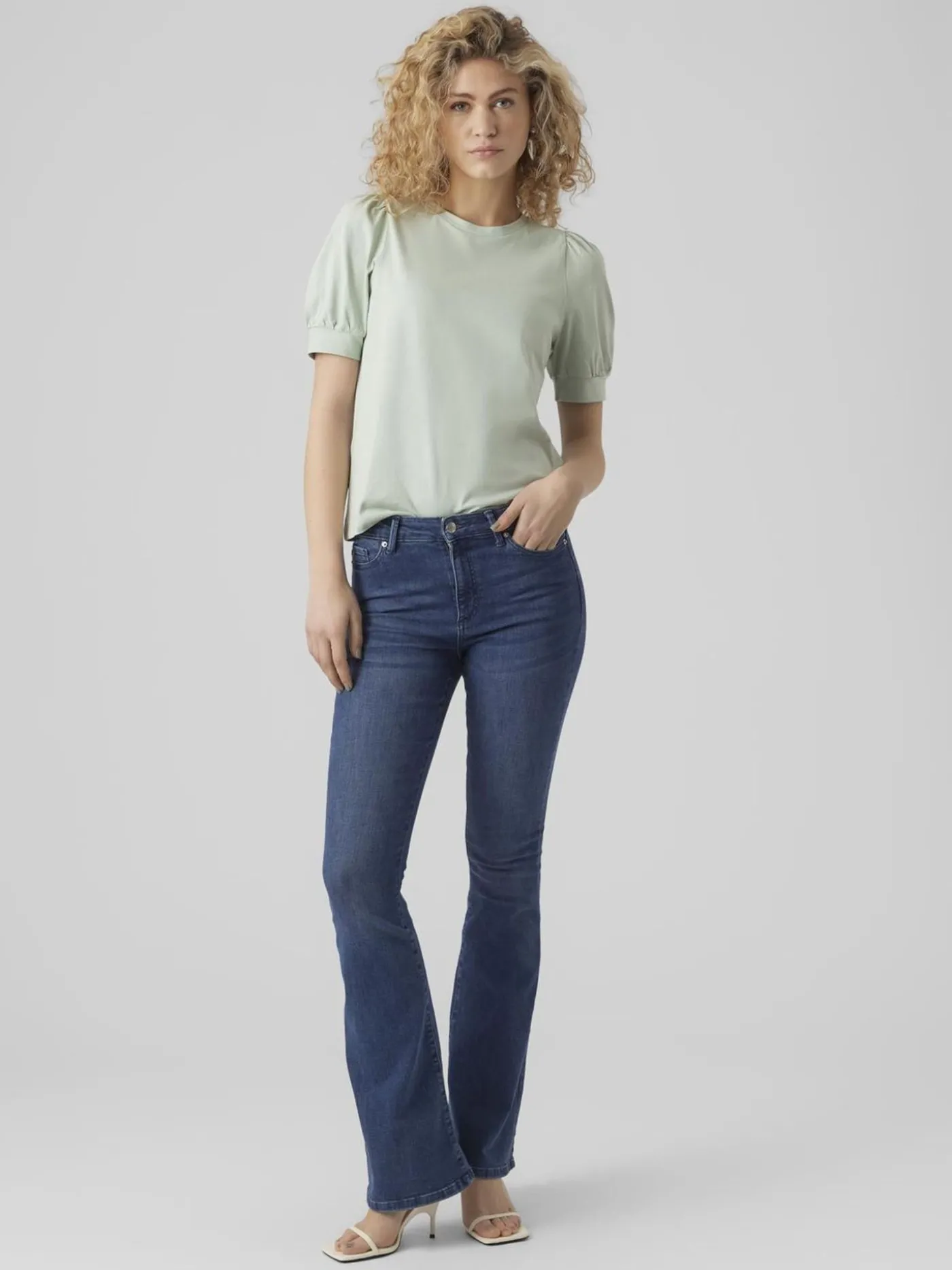 VMKERRY 2/4 O-NECK TOP VMA JRS NOO